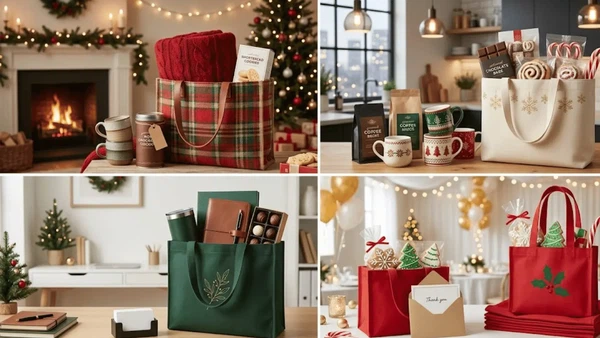 Christmas tote bag gift ideas for family, friends, coworkers, clients, and holiday events Christmas tote bag gift ideas for family, friends, coworkers, clients, and holiday events